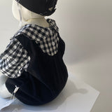 【hamomisi】Layered rompers(73.80.90cm)