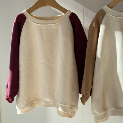 【hamomisi】Raglan sweat(90~110)