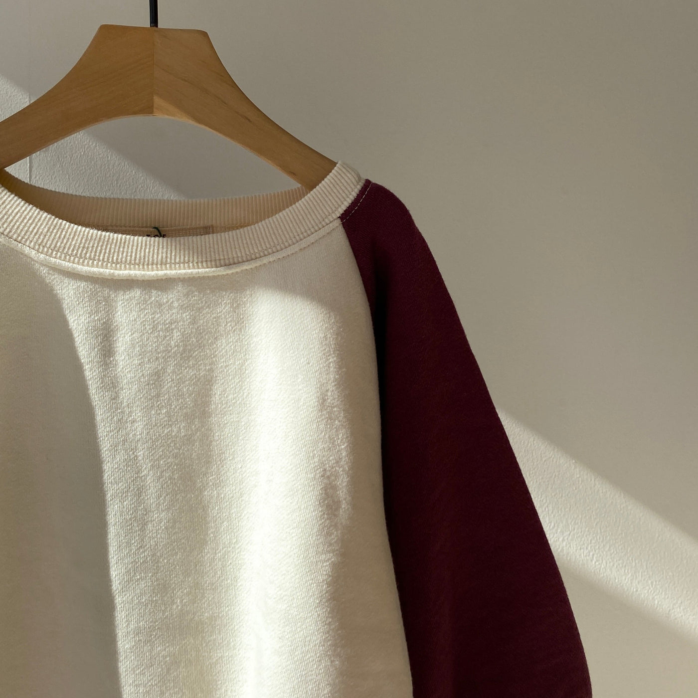 【hamomisi】Raglan sweat(90~110)