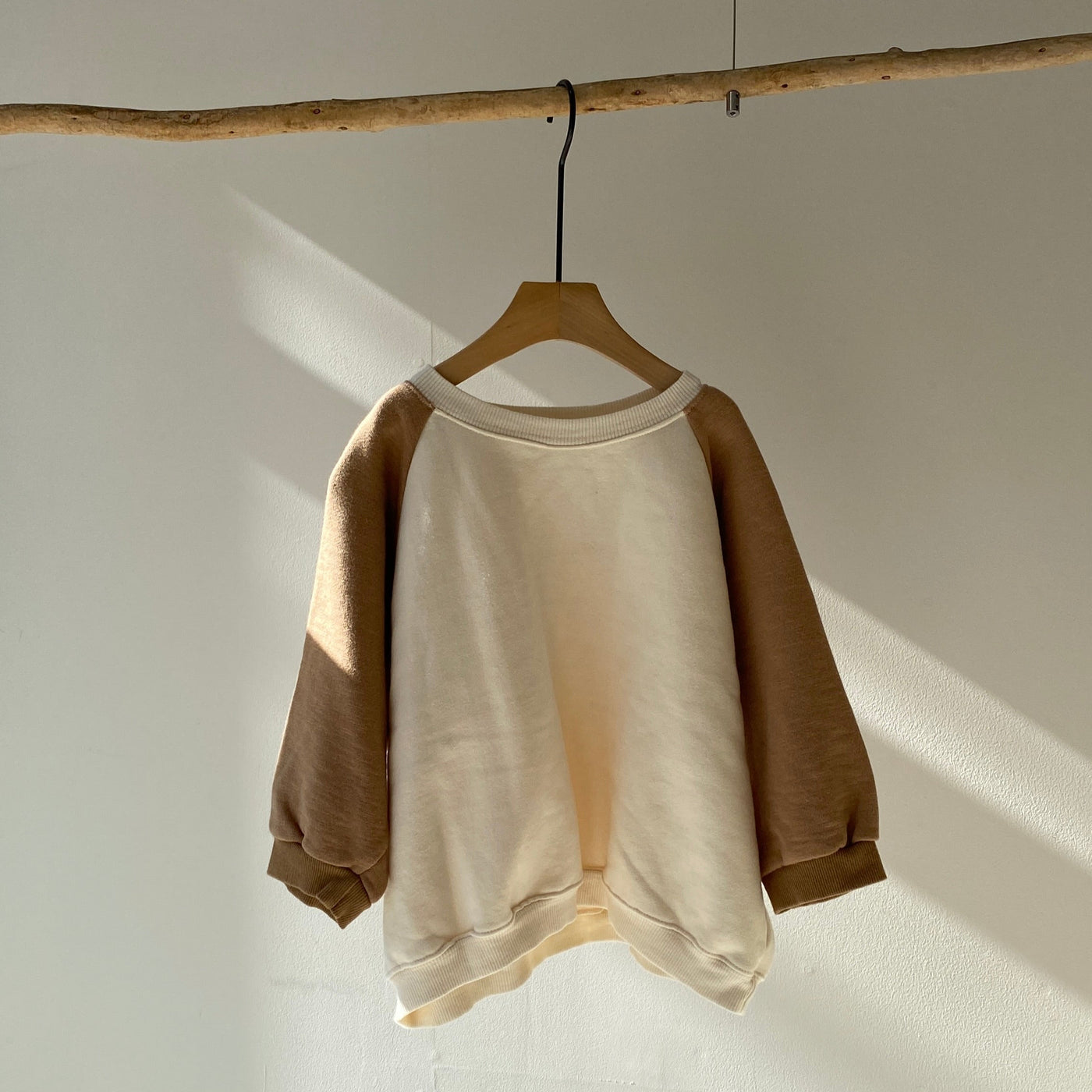 【hamomisi】Raglan sweat(90~110)
