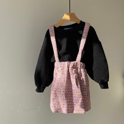 【hamomisi】Suspender skirt(90~130)