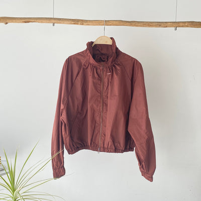 【ハモミシノオトナフク】Drawstring neck blouson