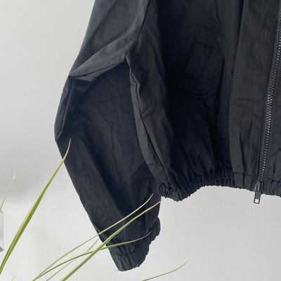 【ハモミシノオトナフク】Drawstring neck blouson