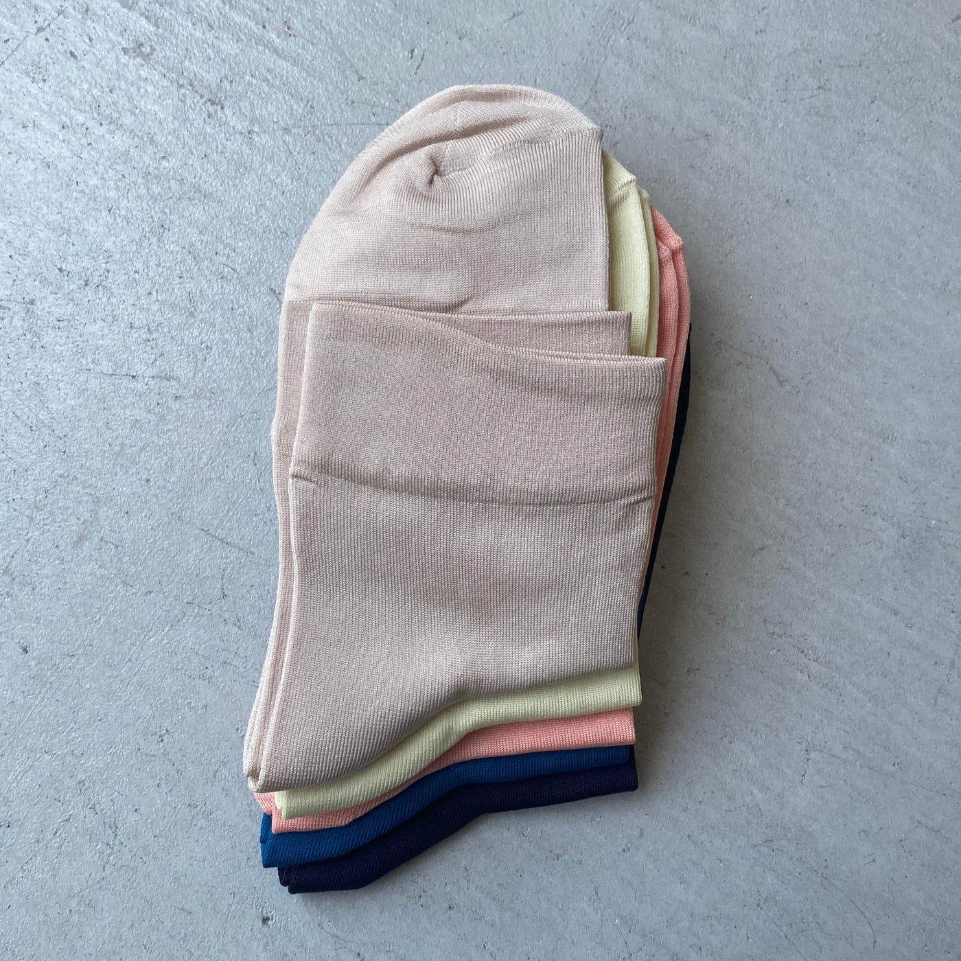 【ハモミシノオトナフク】Plain short socks