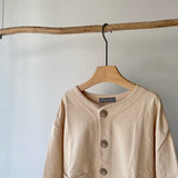 【hamomisi】V-neck cardigan (90~150)