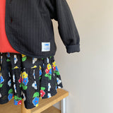 【hamomisi】quilted collarless jacket(120)