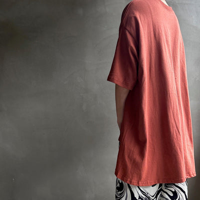 【ハモミシノオトナフク】Back flare line T-shirt