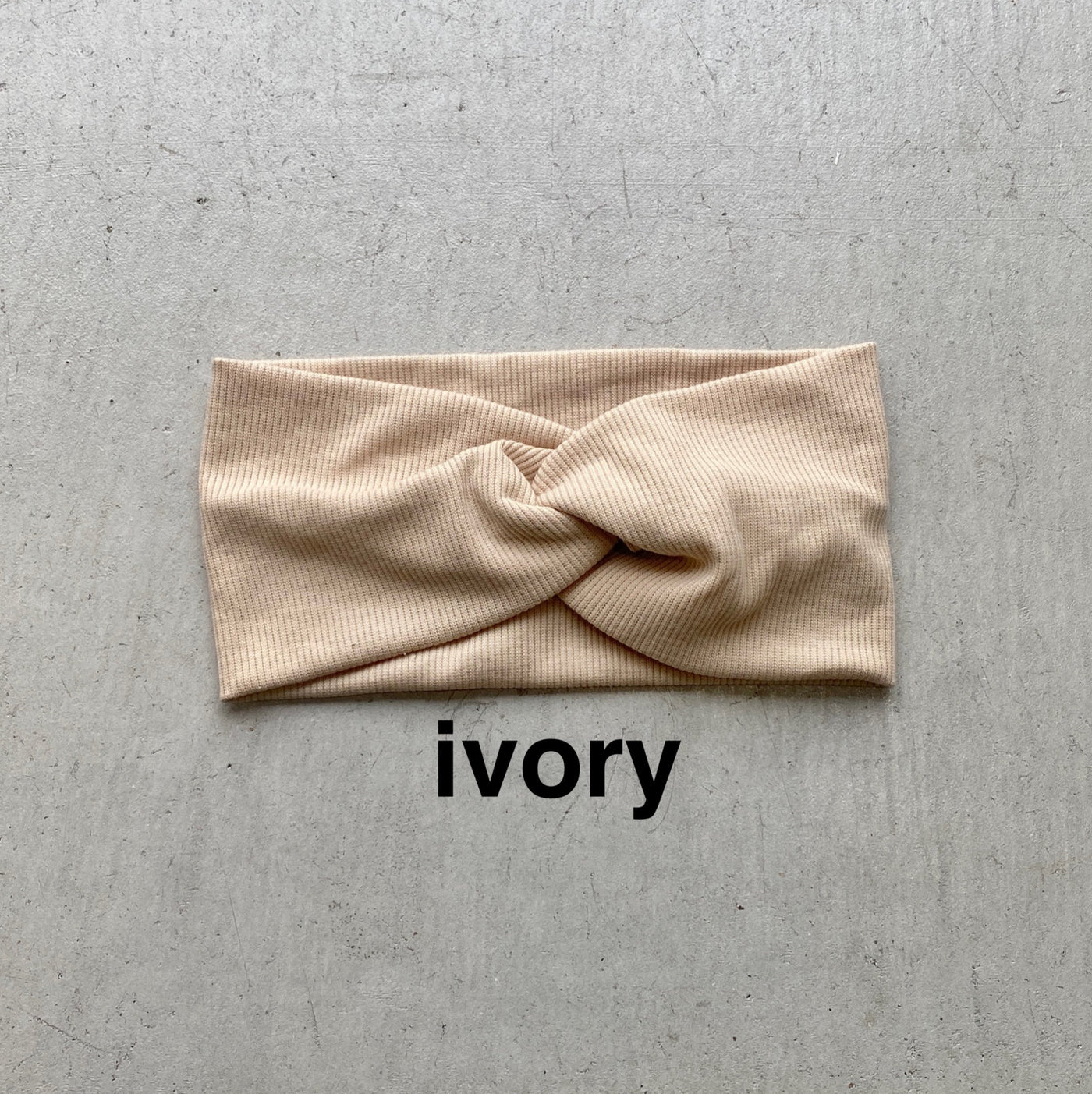 【ハモミシノオトナフク】Rib Hair Turban