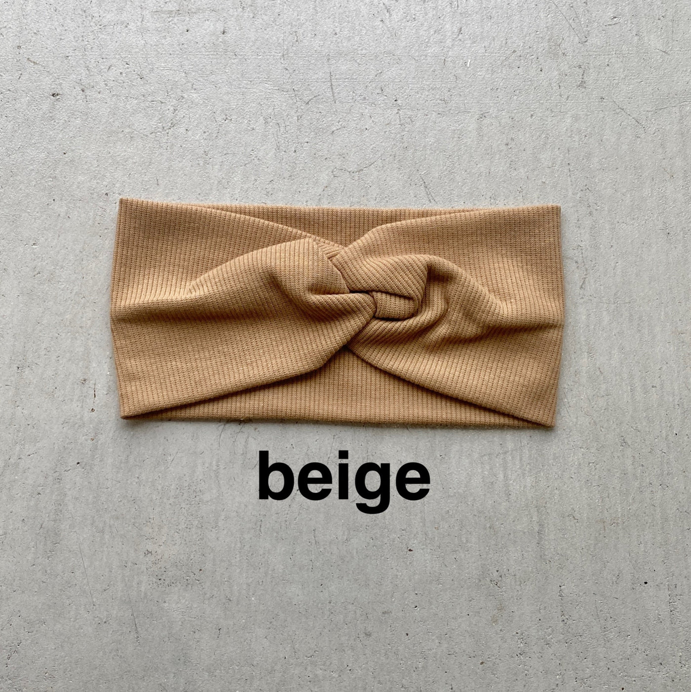 【ハモミシノオトナフク】Rib Hair Turban