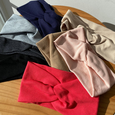 【ハモミシノオトナフク】Rib Hair Turban