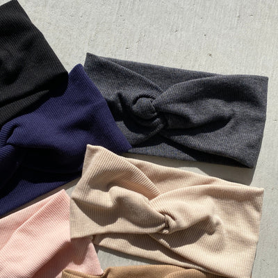 【ハモミシノオトナフク】Rib Hair Turban