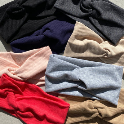 【ハモミシノオトナフク】Rib Hair Turban