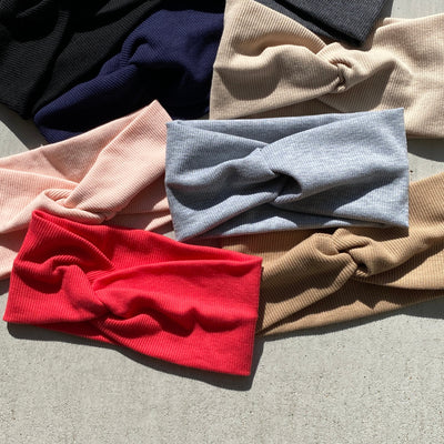 【ハモミシノオトナフク】Rib Hair Turban