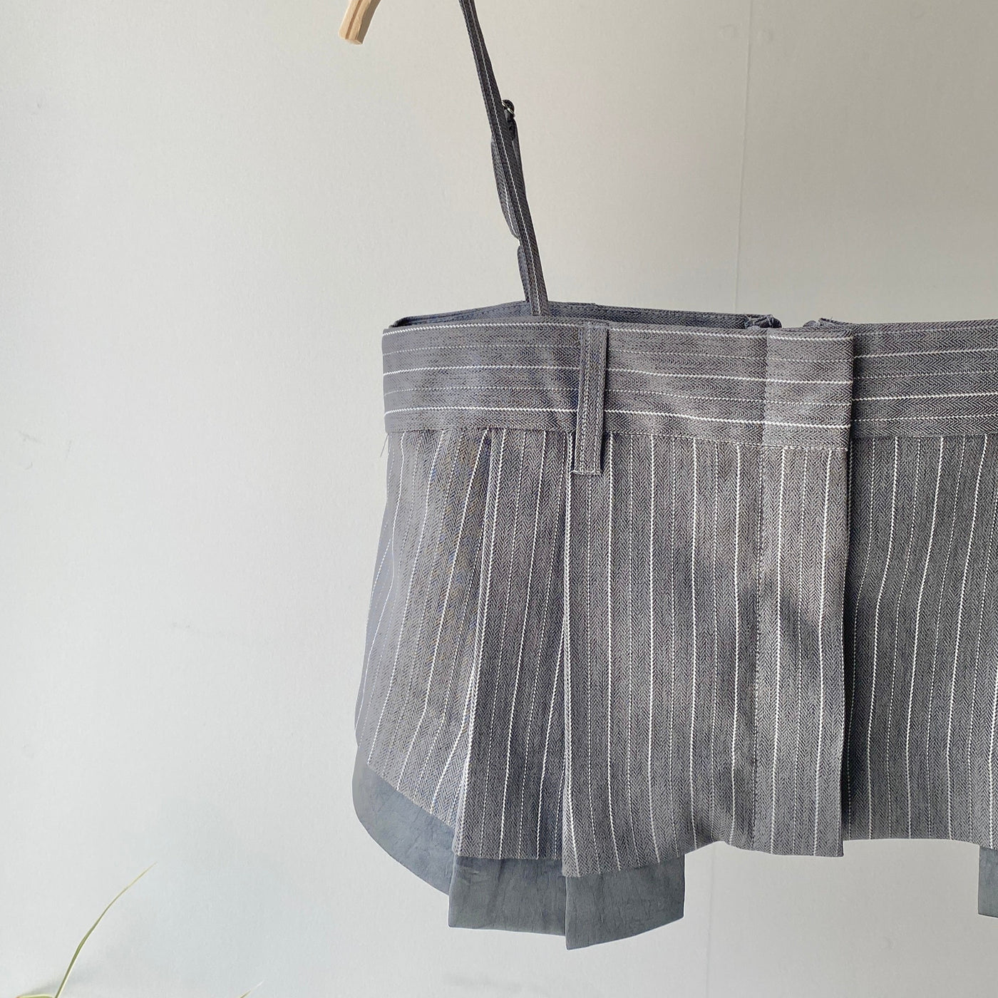 【ハモミシノオトナフク】Herrinbone stripe cami Tops