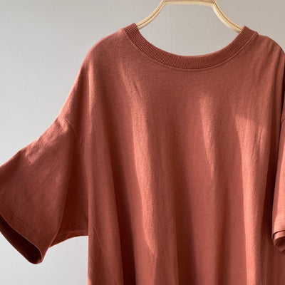 【ハモミシノオトナフク】Back flare line T-shirt