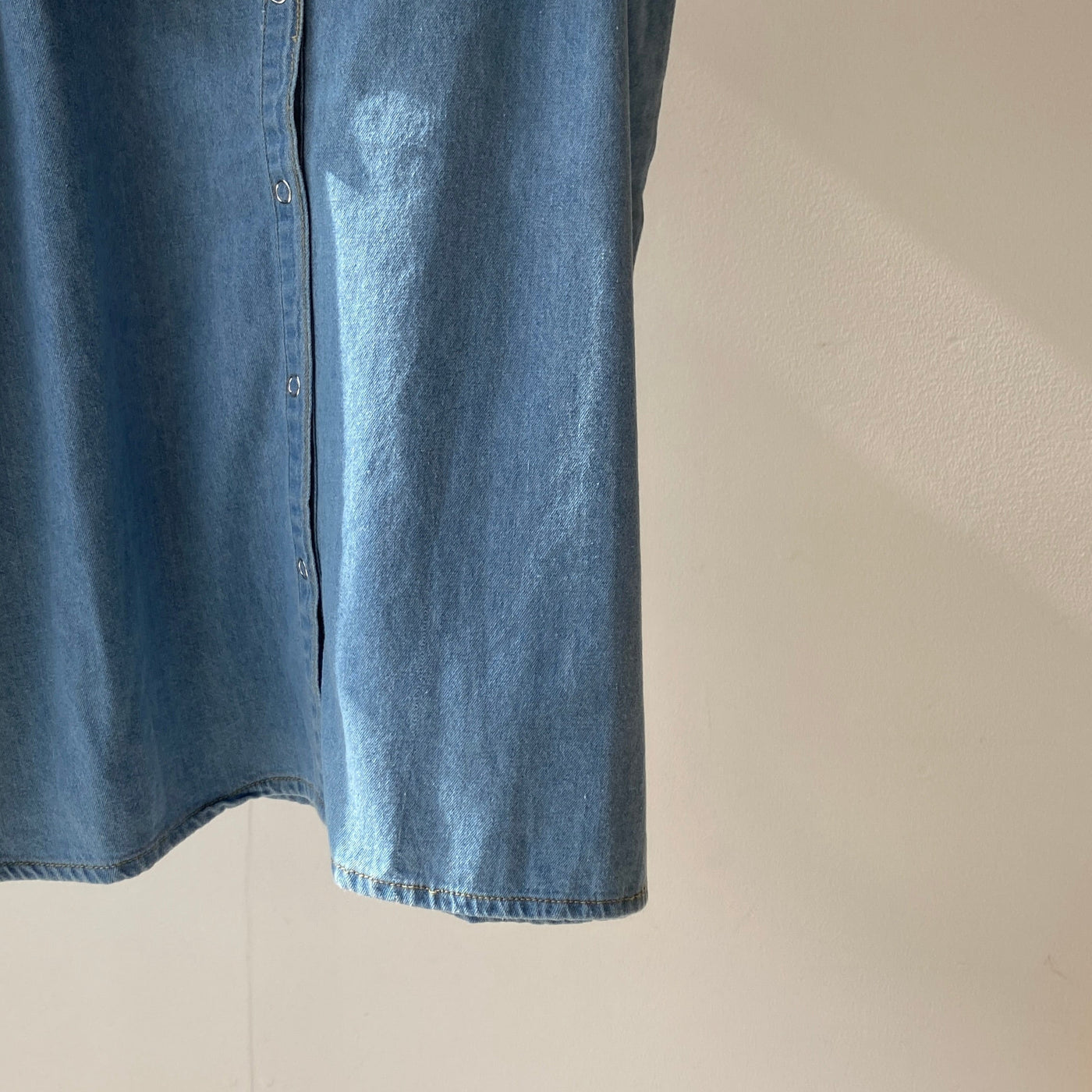 【ハモミシノオトナフク】Frill yoke north blouse