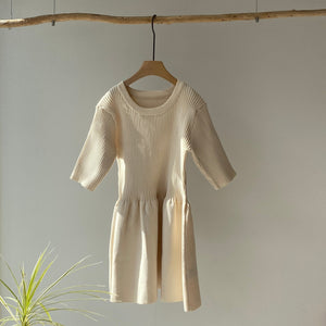 【ハモミシノオトナフク】Peplum short sleeve PO