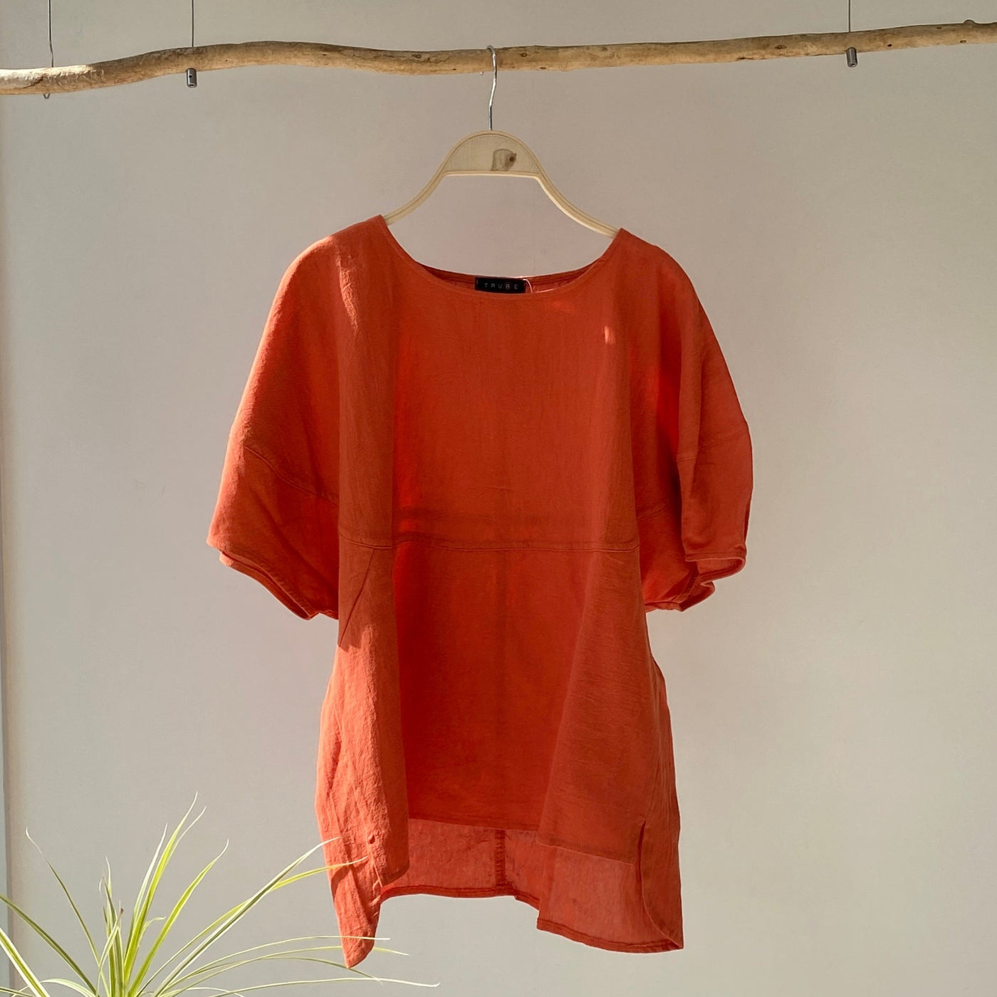 【ハモミシノオトナフク】Volume sleeve cotton PO