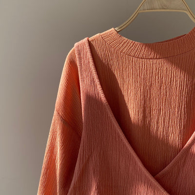 【ハモミシノオトナフク】Layered Tops