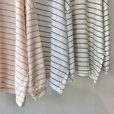 【hamomisi】Border long T-shirt(120~150)