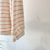 【hamomisi】Border long T-shirt(120~150)