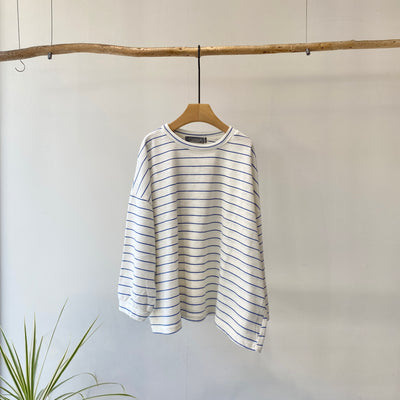【hamomisi】Border long T-shirt(120~150)