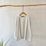【hamomisi】Border long T-shirt(120~150)