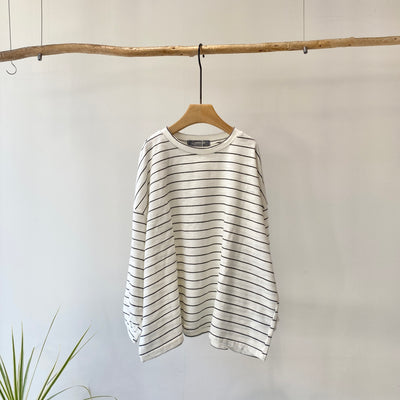 【hamomisi】Border long T-shirt(120~150)