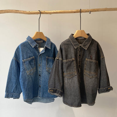 【hamomisi】Denim jacket(90~150)