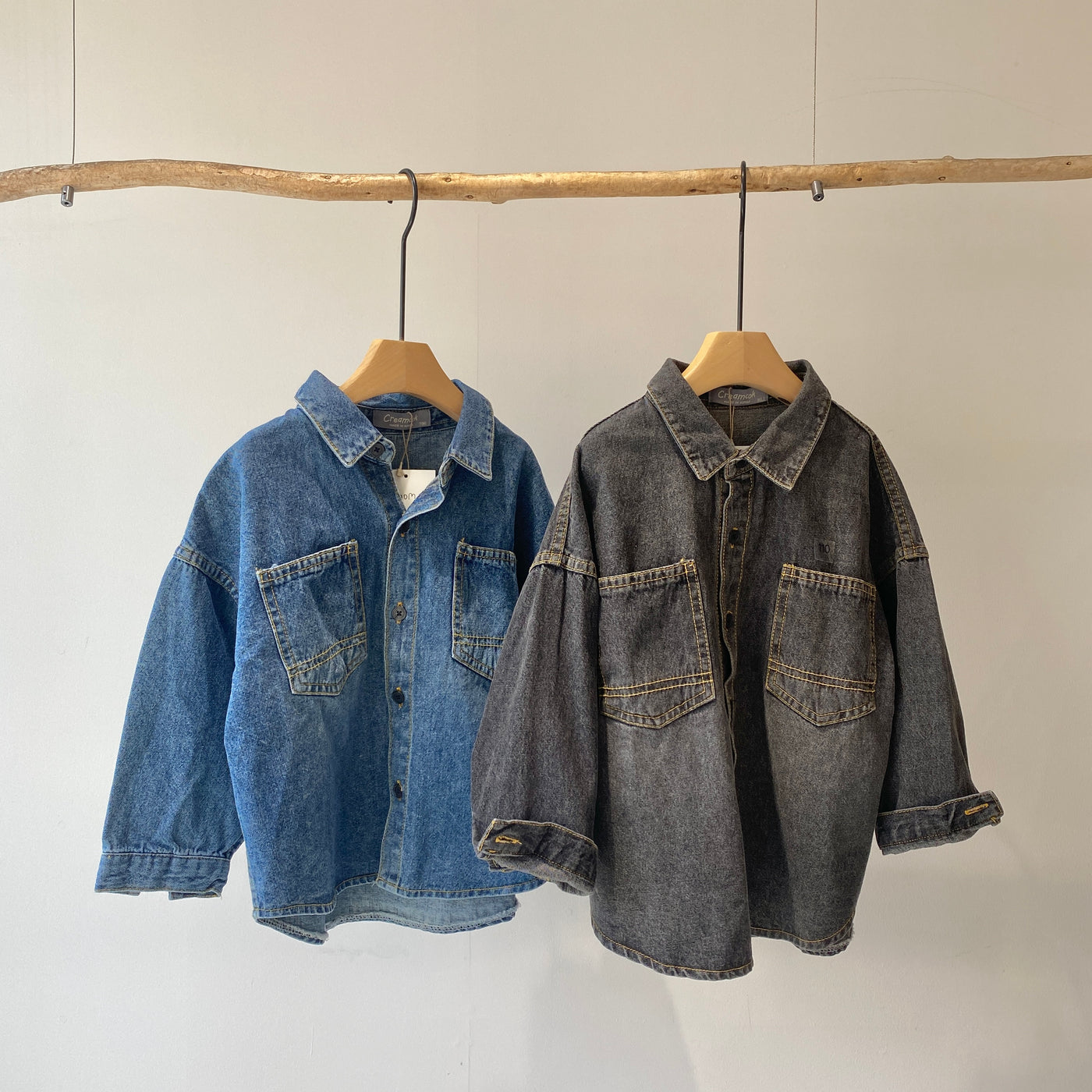 【hamomisi】Denim jacket(90~150)