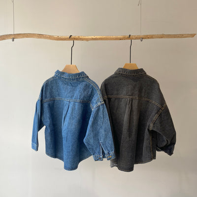 【hamomisi】Denim jacket(90~150)