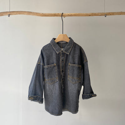 【hamomisi】Denim jacket(90~150)