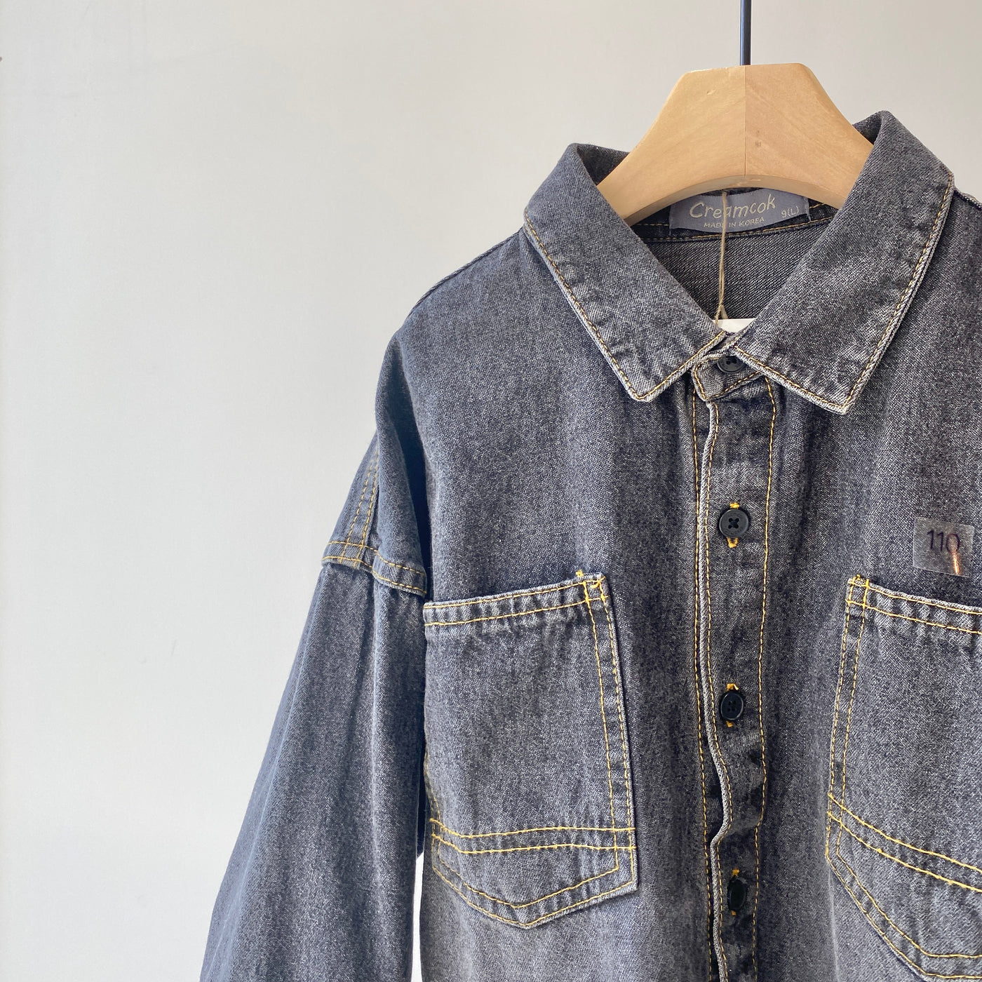 【hamomisi】Denim jacket(90~150)