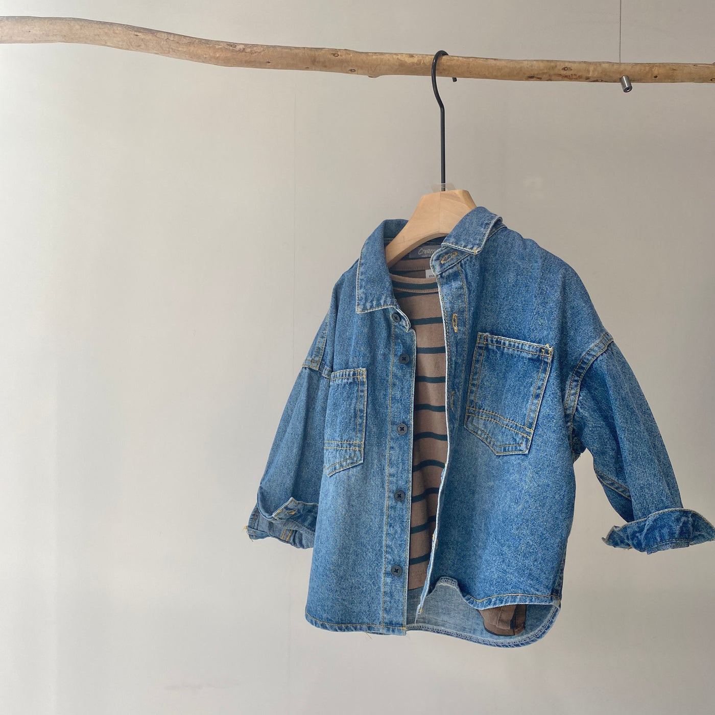 【hamomisi】Denim jacket(90~150)