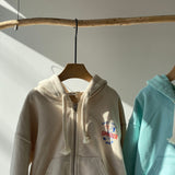 【hamomisi】Swagger zipup hoody(90~120)