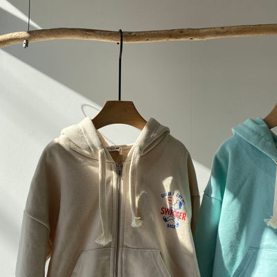 【hamomisi】Swagger zipup hoody(90~120)
