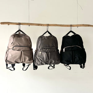 [Hamomishino Adults' Clothing] Nylon 10-Pocket Rucksack