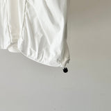 【ハモミシノオトナフク】Hem drawstring shirring PO