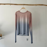 【ハモミシノオトナフク】Gradient pullover