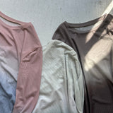 【ハモミシノオトナフク】Gradient pullover