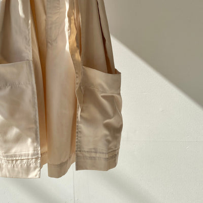 【ハモミシノオトナフク】High waist tuck half pants