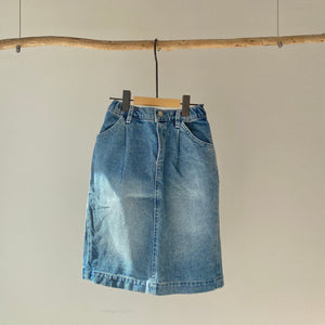 【hamomisi】Denim skirt(100~120)