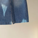 【hamomisi】Denim skirt(100~120)