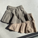 【hamomisi】Round tooth skirt(100~120)
