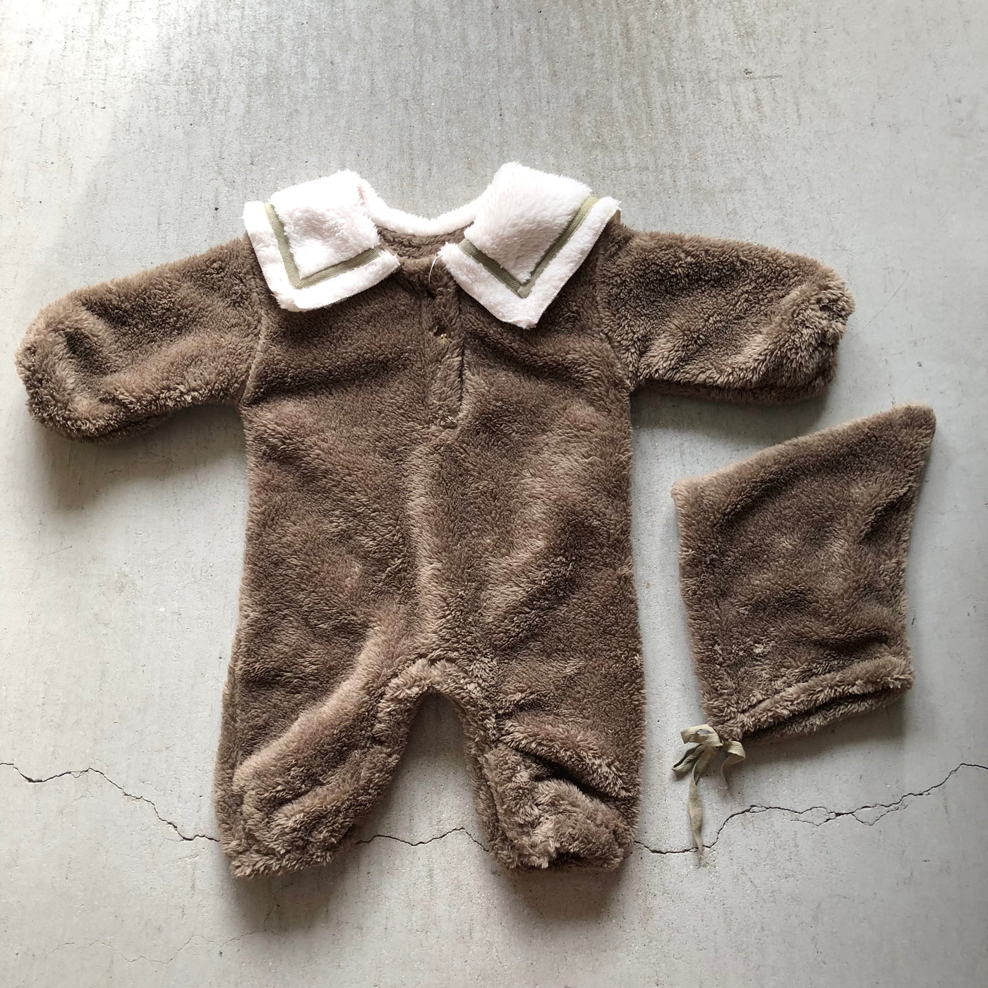 【hamomisi】Boa sailor Rompers(80cm)