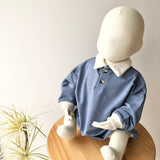 【hamomisi】Polo collar Rompers(90cm)