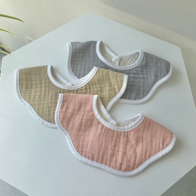 【hamomisi】Baby bib naminami