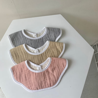 【hamomisi】Baby bib naminami