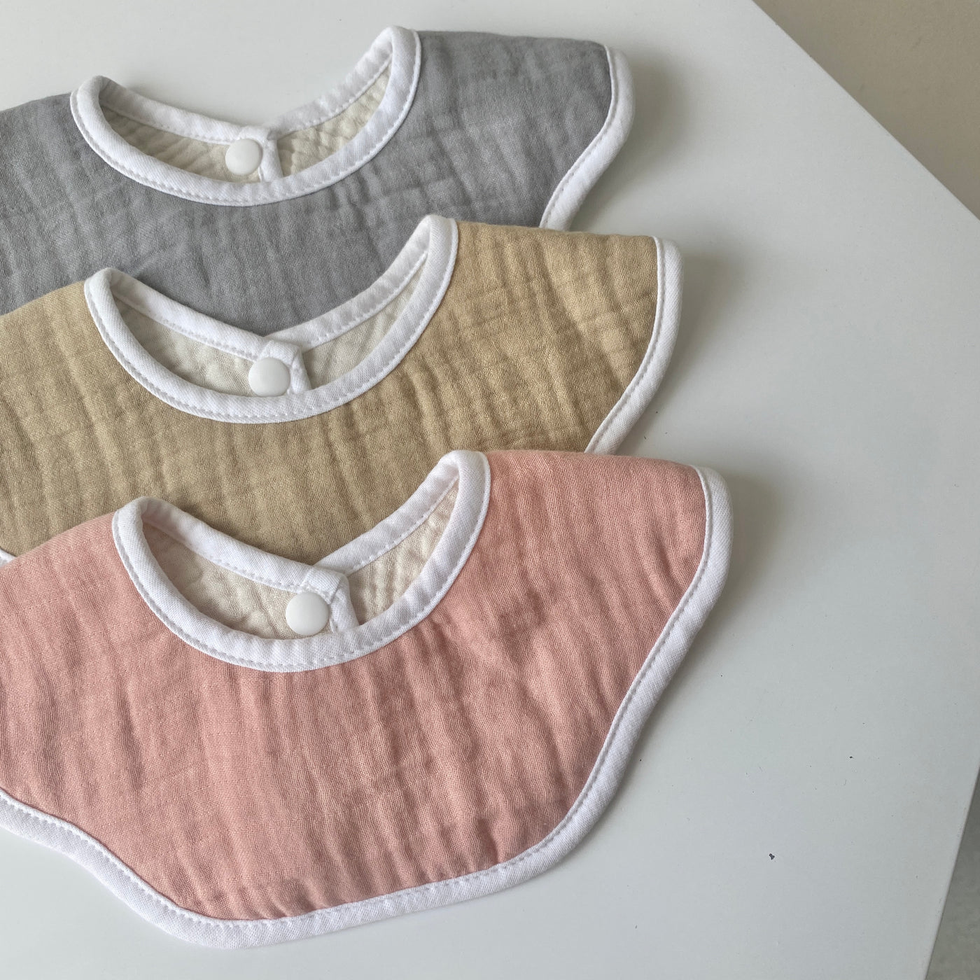 【hamomisi】Baby bib naminami