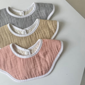 【hamomisi】Baby bib naminami